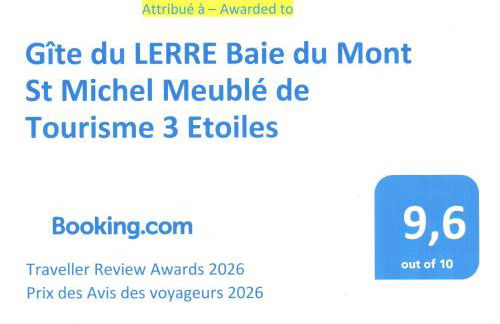 Gîte du LERRE Baie du Mont St Michel Meublé de Tourisme 3 Etoiles - Foto 27