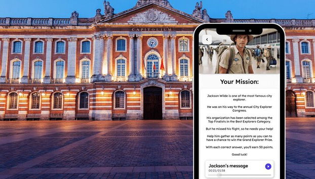 Toulouse Exploration Private Spiel und Stadtrundfahrt auf Ihrem Telefon - Foto 2