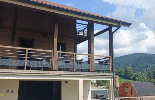 Chalet Bois le Havre du sotrè Gérardmer Sauna panoramique jacuzzi 14 personnes et 1 bébé - Photo 60