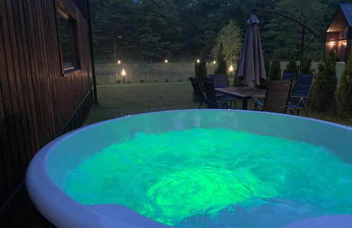 Przystanek Kistówko komfortowe domki z jacuzzi, staw wędkarski, kominek, las, przestrzeń - Foto 3