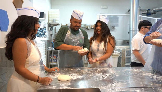 Seguendo le istruzioni dello chef