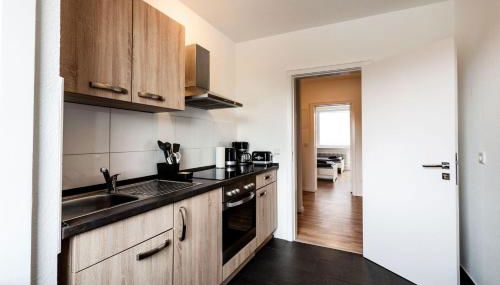 Work & Enjoy Apartments in Ahrensburg - Foto 5, stove