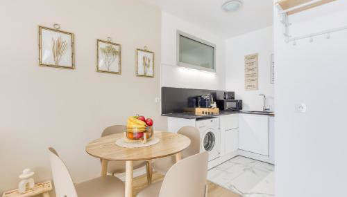 Bohemian Nuance - 15 min from Orly - Calme & Elégance - Foto 4, stove, storage, toaster