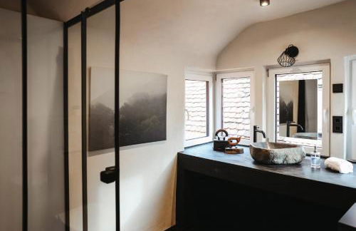 Lehm & Fachwerk Dach-Apartment - Claycation - Foto 7