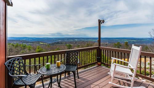 Mountaintop Views, Hot Tub, Deck, Fire Pit & WiFi - Foto 2