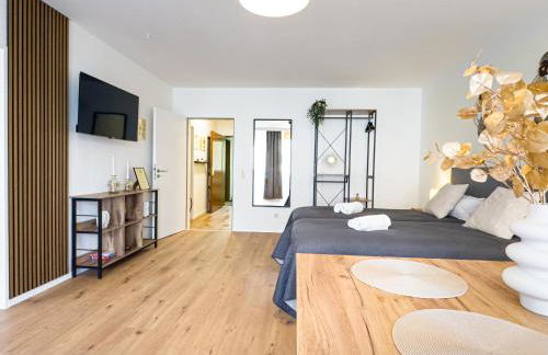 ImmoStay Waterfront Apartments - Balkon über Bremen & Parking - Foto 14