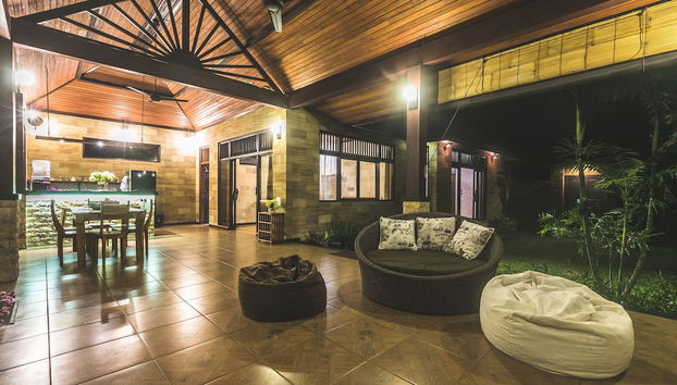 Zona de estar del vestíbulo