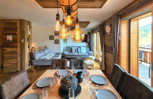 NEW ! HOLY COW - LES GETS - Proche pistes et centre - Souplex Design 4 chambres - 10 personnes - Idéal 8 personnes - Foto 5