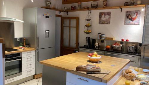 l'Echo des Glieres vue montagne centre village sauna & grill - Foto 5