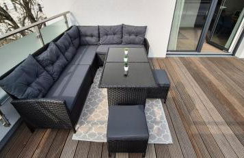 Modern Living Apartment with Sunset Terrace - Lift - Smart TV - XXL Terrasse - Foto 46