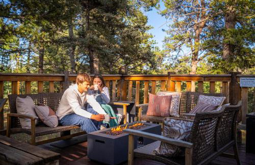 Timber A-Frame, Large Deck, Hot Tub, Fireplace - Foto 6