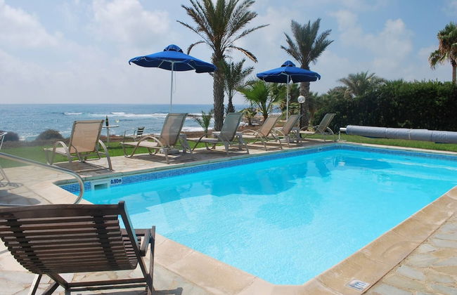 Sea Front Villa, Heated Private Pool, Amazing Location Paphos 323 - Foto 53