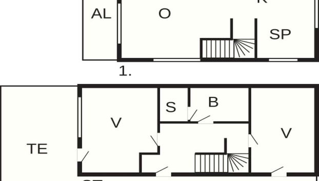Holiday Home in Wendtorf - Foto 2, Planta do andar