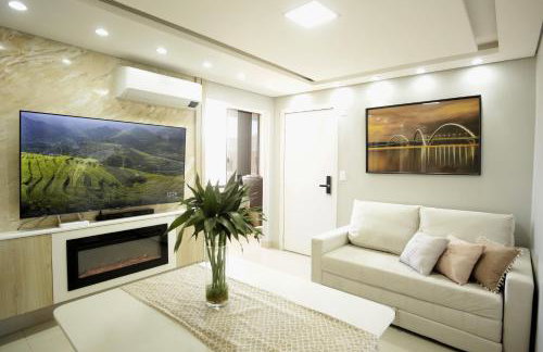 O melhor Apê de Brasília com Ar Cond, Wi-Fi e Hidromassagem - Foto 1