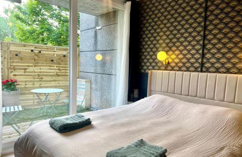 Art Deco Studio avec terrasse aux portes du parc - Foto 13