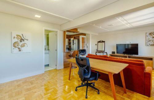 Apto 1 dorm., amplo e todo equipado, perto do Parcão - Foto 23