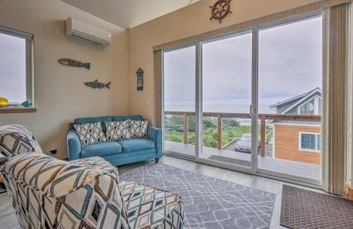 Yachats Gem with Private Balcony and Ocean Views! - Foto 1