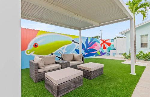 Exclusive Oasis, Exotic Pool & Miami Inspired Art - Foto 15