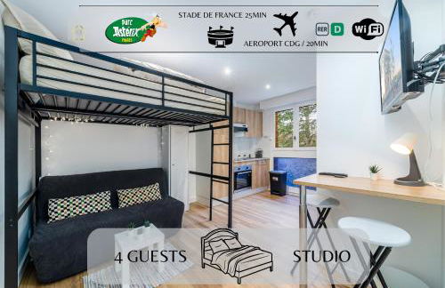 Studio Paris Parc Escape - Near Paris - Foto 1