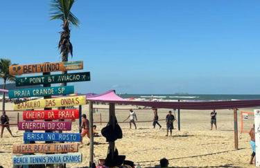 Apartamento Praia Grande! Prédio frente ao mar - Foto 8