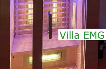 Villa EMG Ferienhaus in Alleinlage mit Privatsee Jacuzzi und Sauna für bis zu 22 Personen bei Osnabrück - Foto 13