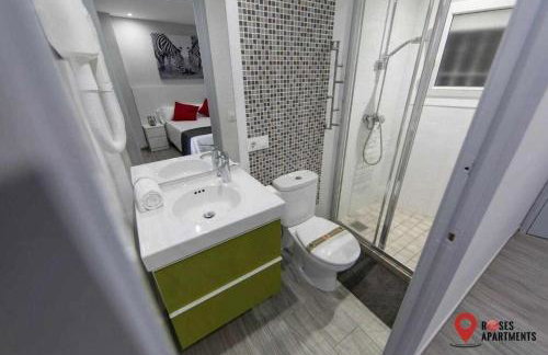 Roses Apartments Red Loft vista mar lateral - Foto 6