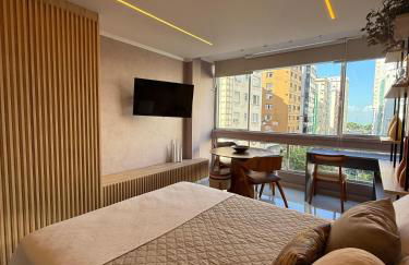 Studio luxo em Santos vista ao mar - Foto 2