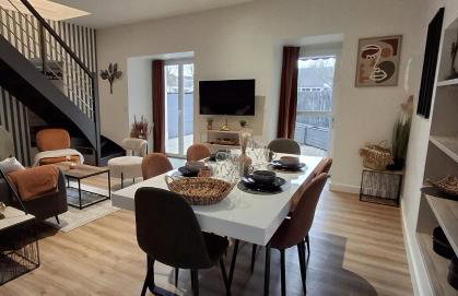 Gite La maison du 37 avec terrasse et jardinet - Foto 7