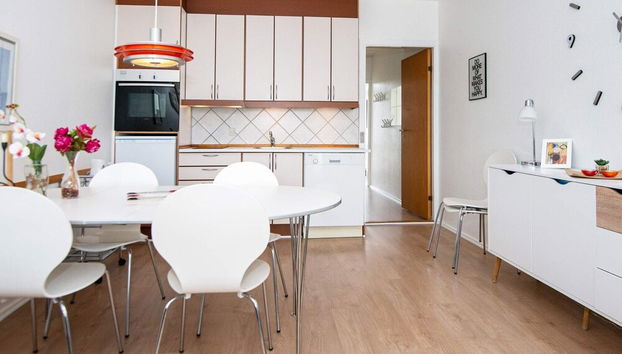 4 Person Holiday Home in Glesborg - Foto 3, Cocina privada