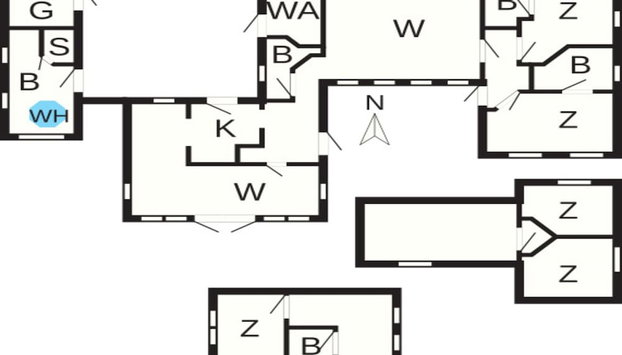 5 Star Holiday Home in Blavand - Foto 2, Plano
