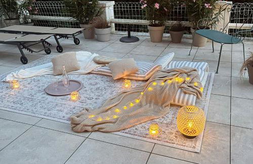 Suite avec grande terrasse et parc - gîte classé 4 étoiles - Foto 7