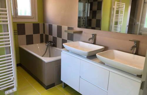 Maison 2 chambres et 2 lits simple Jardin en centre ville - Foto 6