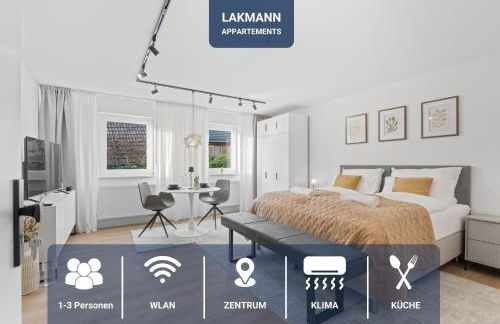 1-2 Personen - Fahrradgarage - Küche - Zentrum - WLAN - Klima - Foto 1