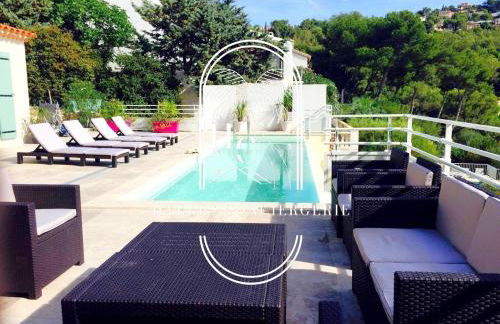 Villa Mont des Oiseaux Piscine Chauffée Clim Vue Mer By HC - Foto 22