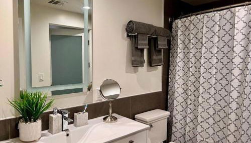 Iconic Heart of DTLA Loft with Rooftop Pool Jacuzzi Gym - Foto 2, Shower