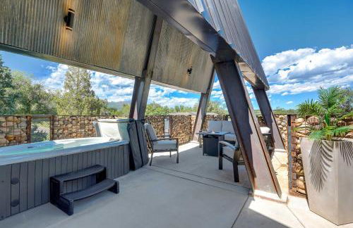 A-Frame Wonders Hot Tub w Mountain Views - Foto 50