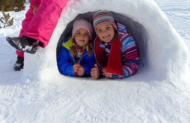 Costruzione di un iglù a Grandvalira - Foto 2
