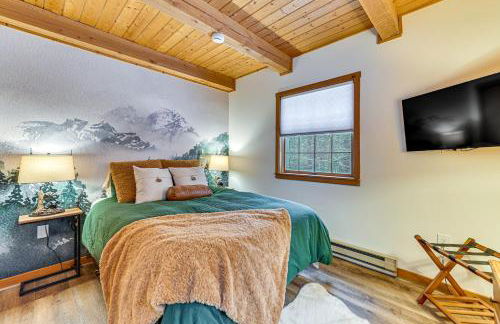 8 Mi to Mt Snow Cozy Bear Cabin with Hot Tub! - Foto 9