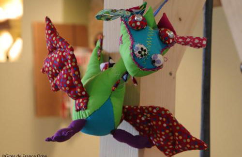 La Dragonne, centre de Bellême, maison entièrement équipée, jardin, vue forêt - Foto 44