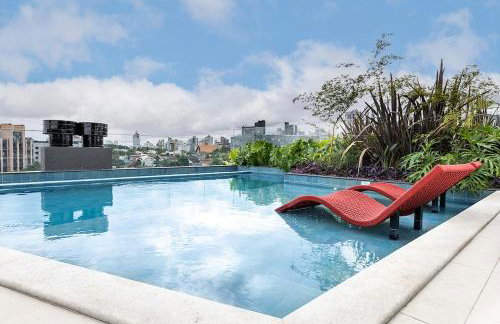 Temple 211 · Apto Novo 1Q: Piscina, Fitness e Localiz. Premium - Photo 1
