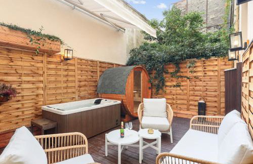 Suite luxueuse avec jardin privé Sauna et Jacuzzi - Foto 15
