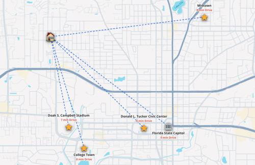 Bright 3BR, Dogs, Fenced Yard, Near FSU & Dwntown - Foto 5