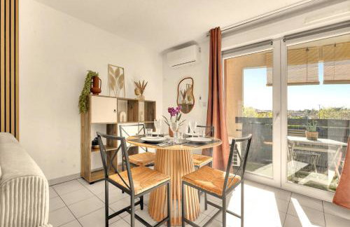 Le Montaigne - Climatisation, Parking Privé, Tramway et Airbus - Photo 21