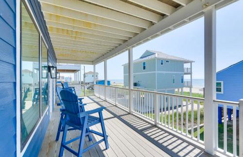 Ocean Views, Steps to Sand! Coastal Galveston Gem - Foto 32