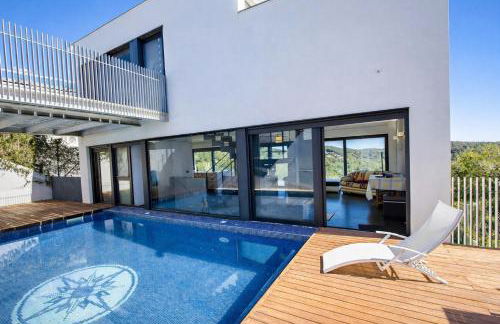 Catalunya Casas Modern Hilltop Haven with private pool 7km to beach - Foto 5
