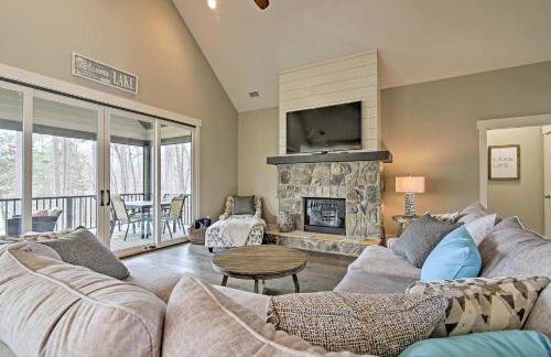 Lake Keowee Home with Balcony and Boat Dock! - Foto 4