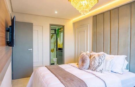 Apartamento 2 quartos, luxuosos com piscina na cobertura e 2 min da praia de Manaira - Foto 32
