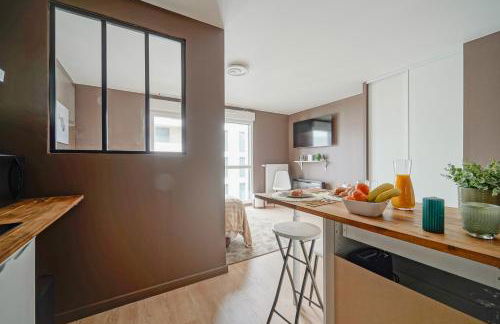 Le Bobibrown - Proche Métro 5 et tram, parking, résidence neuve - Foto 19