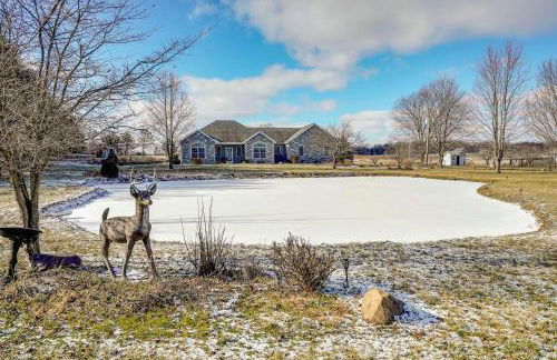 Elegant Pataskala Home with Hot Tub and Fire Pit! - Foto 39