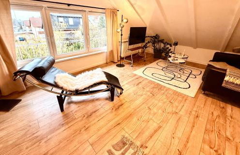 Rooftop Lounge Apartment 7 - Stilvoll wohnen nahe der Uniklinik Homburg - Photo 11